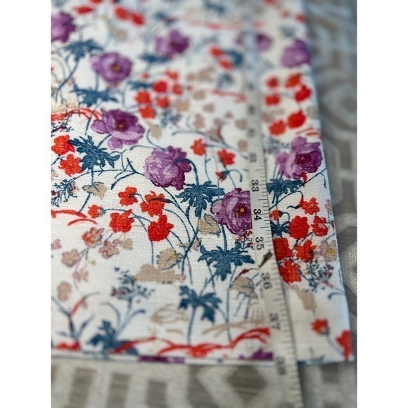 Ann Taylor Sheath Dress 4P Summer Wildflower Floral Sleeveless Party Cocktail - Picture 5 of 11